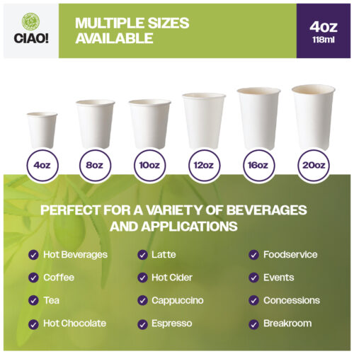CIAO! Paper Hot Cups