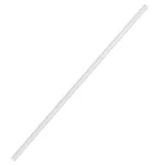 CIAO! 9.25" Clear Super Jumbo PP Straws, Plastic Wrapped, 0.26" outside diameter(6.5mm), 10,000/case