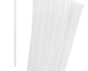 CIAO! 9" Clear Super Jumbo Straws .26" outside diameter(6.7mm) Paper Wrapped