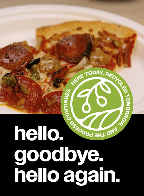 Ciao! Disposable Packaging - Here Today, Recycled Tomorrow and The Process Continues. Hello - goodbye - hello again