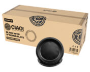 CIAO! MFPP 9" Round BPA Free Round Black Plate