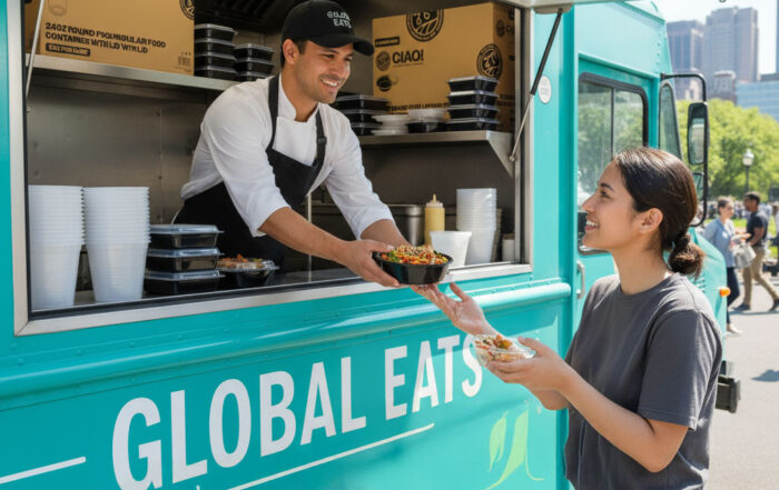 CIAO Food truck packaging - buy direct without a distributor