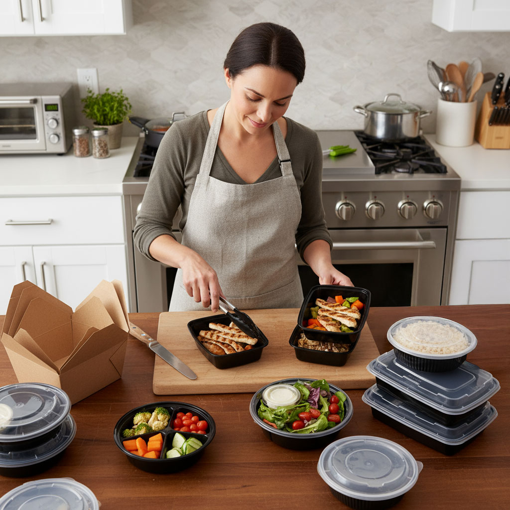 Smart, Healthy & Hassle-Free: Why At-Home Meal Preppers Love CIAO! Disposable Packaging