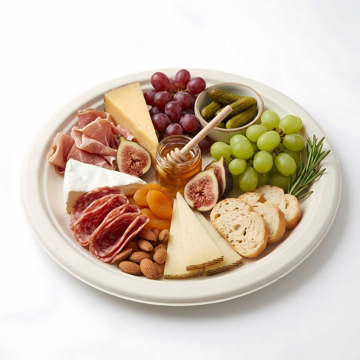 CIAO charcuterie plates – compostable CIAO charcuterie plates - compostable